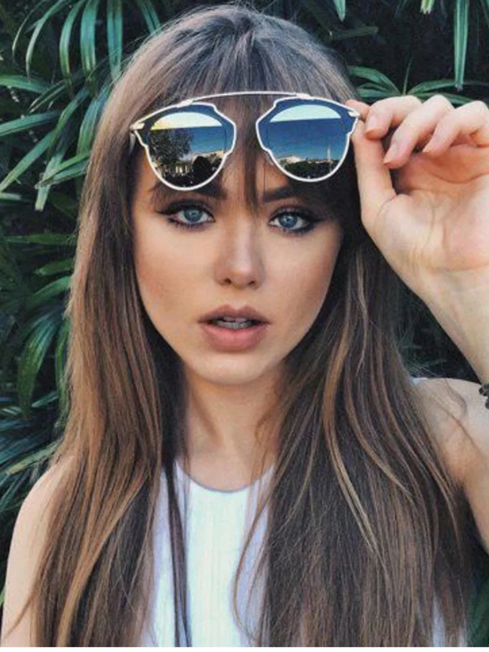 DIOR So Real Sunglasses Silver Frame w/ Gray Lenses Luxury Designer Eyewear